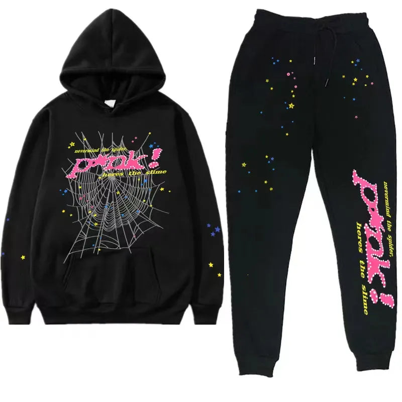 Sp5der Bundle Hoodie and Pants