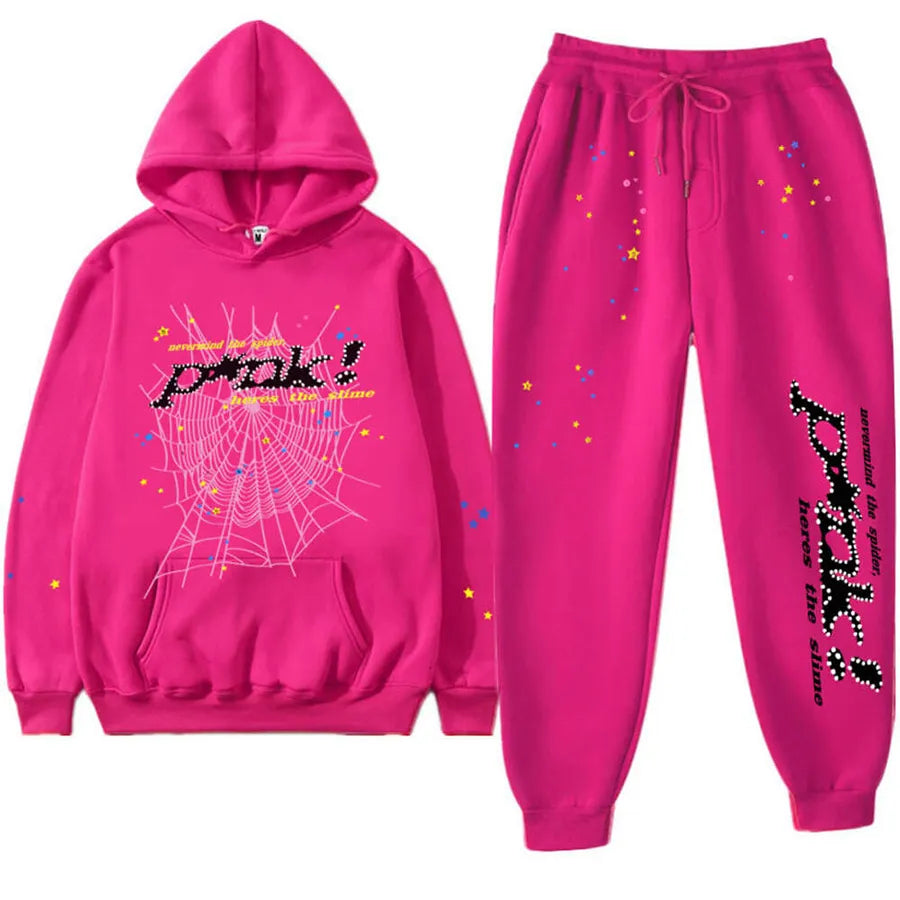 Sp5der Bundle Hoodie and Pants