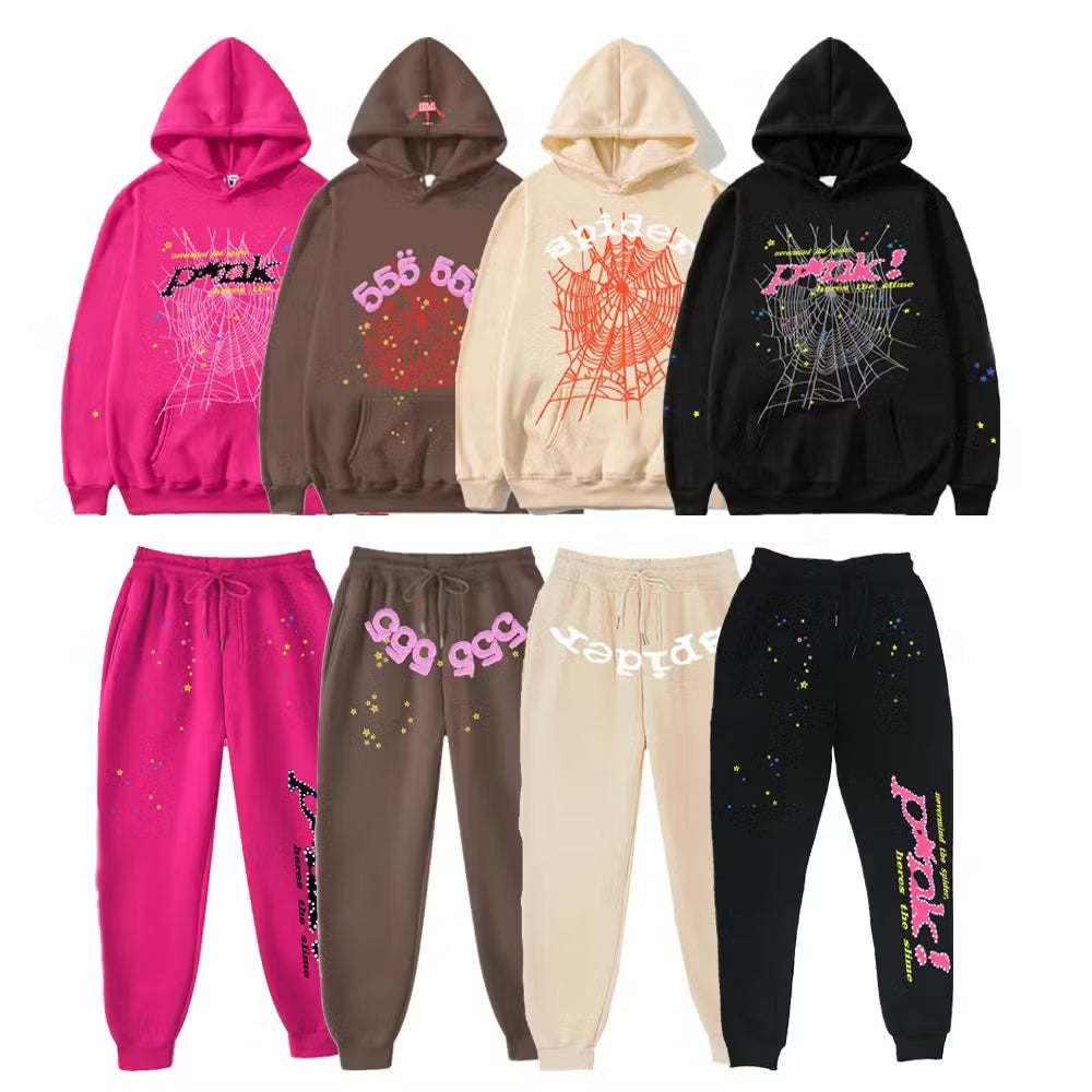 Sp5der Bundle Hoodie and Pants