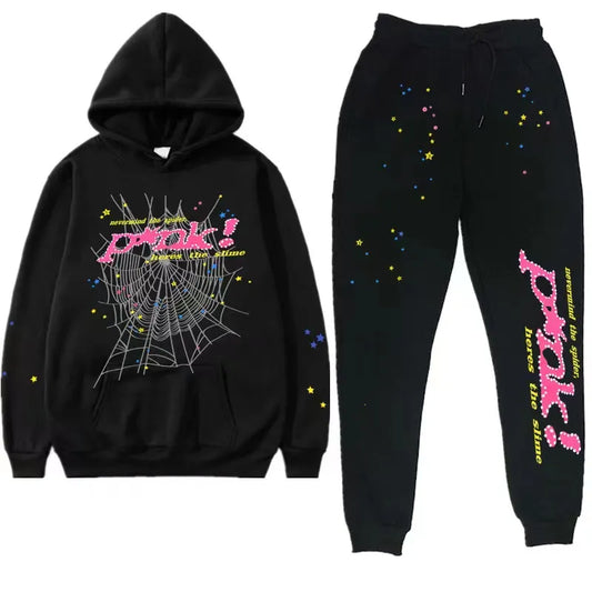 Sp5der Bundle Hoodie and Pants